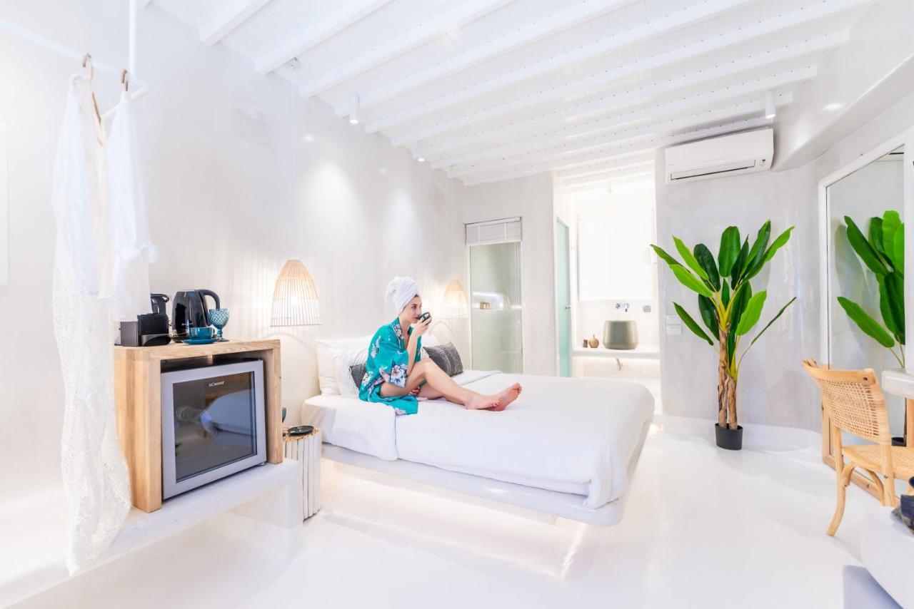 Anastasia'S Visage II Stylish Accommodation Rooms City Center Mykonos Mykonos Town Bagian luar foto