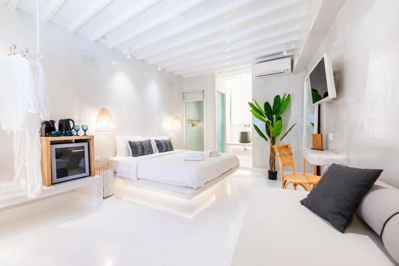 Anastasia'S Visage II Stylish Accommodation Rooms City Center Mykonos Mykonos Town Bagian luar foto